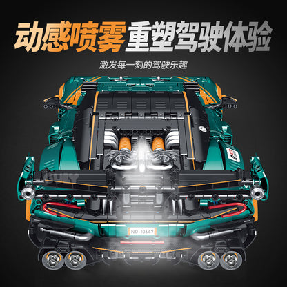 GULY 1:8 Electroplated Sports Car Model Kit 10647 - 800主图-3.jpg