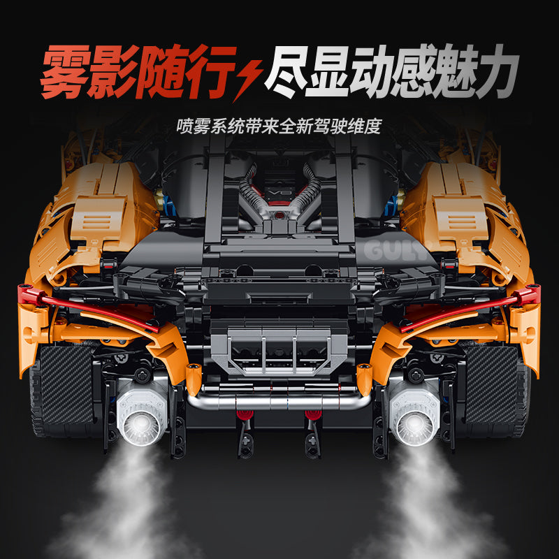 GULY 1:8 Sports Car Model Kit 10650 - 800主图-3.jpg