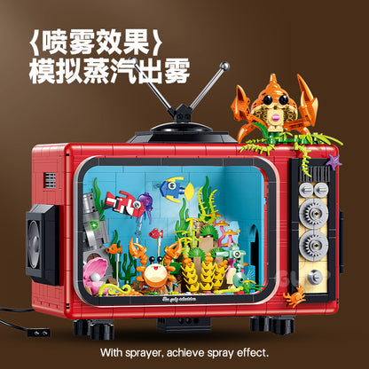 GULY Retro TV Display Building Set 60518 - 800主图-3.jpg