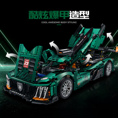 GULY 1:8 Electroplated Sports Car Model Kit 10616 - 800主图-4.jpg