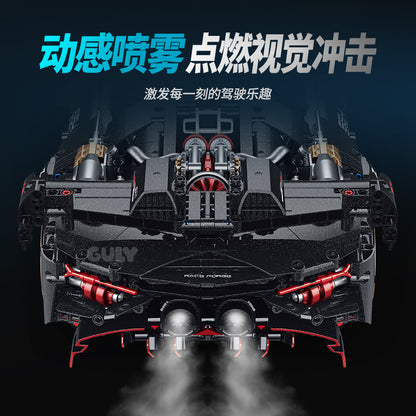 GULY 1:10 High-Speed Stunt Car Model Kit 10654 - 800主图-4.jpg