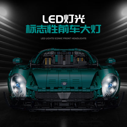 GULY 1:8 Electroplated Sports Car Model Kit 10621 - 800主图-4.jpg