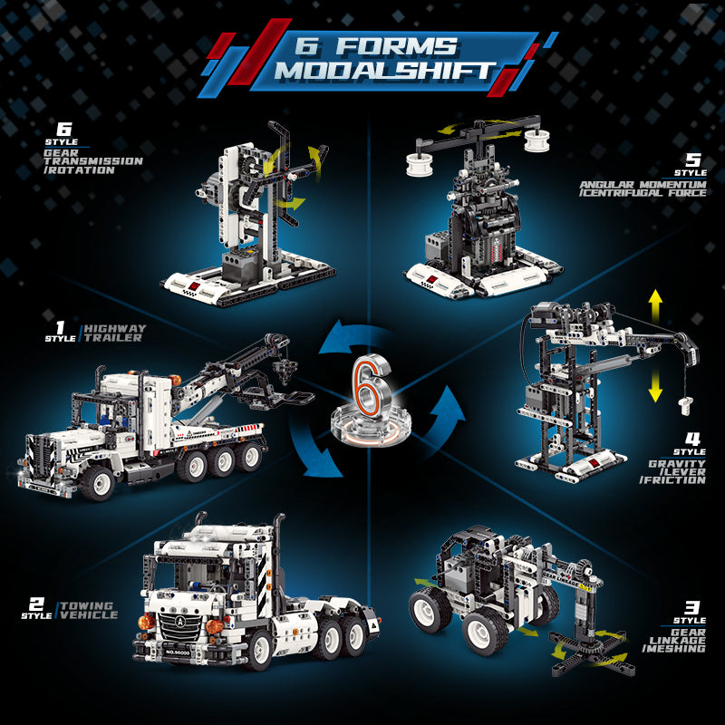 GULY Road Tow Truck Building Set 96000 - 800主图-4.jpg