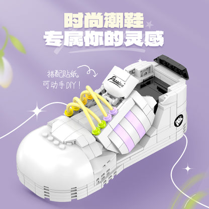 GULY Floral Sneaker Display Building Set 60513 - 800主图-4.jpg
