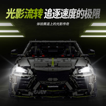 GULY 1:8 High-Speed Stunt Car Model Kit 10636 - 800主图-4.jpg