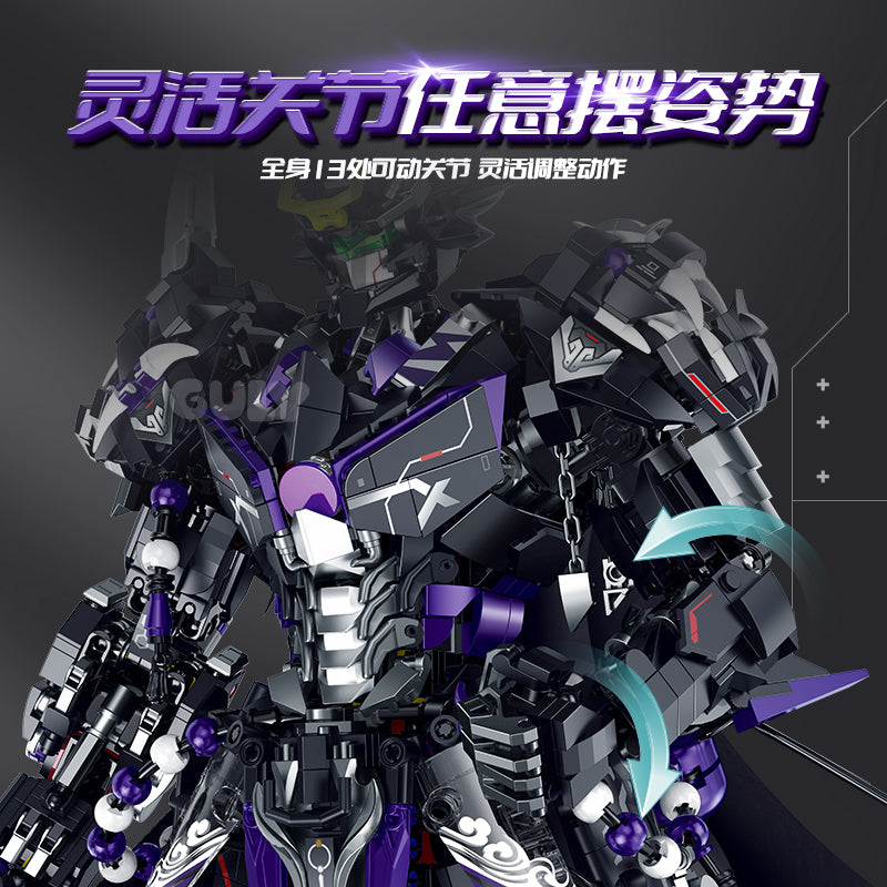 GULY Electroplated Mecha Model Kit 80505 - 800主图-4.jpg