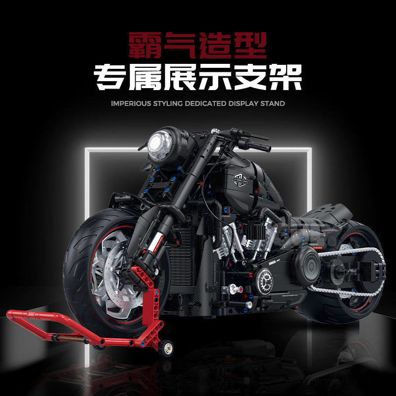 GULY 1:5 Electroplated Technic Motorcycle Model Kit 60521 - 800主图-5.jpg
