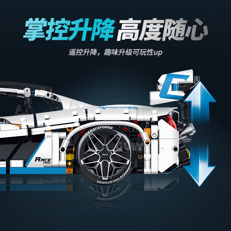 GULY 1:10 High-Speed Stunt Car Model Kit 10652 - 800主图-5.jpg