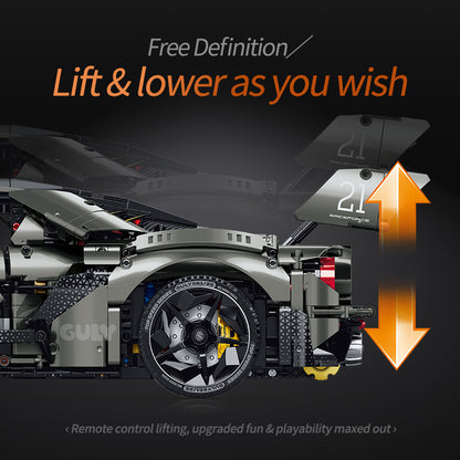 GULY 1:8 Sports Car Model Kit 10651 - 800主图-5.jpg