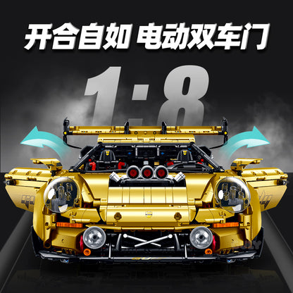 GULY 1:8 Electroplated Sports Car Model Kit 10640 - 800主图-5.jpg