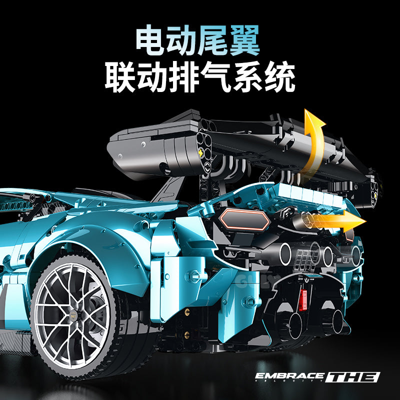 GULY 1:8 Sports Car Model Kit 10660 - 800主图-5.jpg
