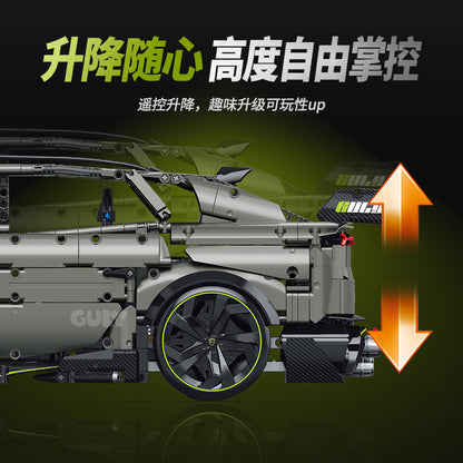 GULY 1:8 High-Speed Stunt Car Model Kit 10636 - 800主图-5.jpg