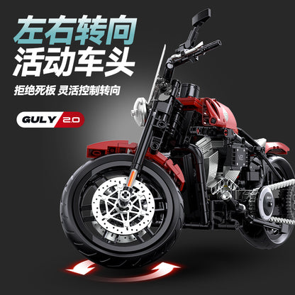 GULY 1:8 Technic Motorcycle Model Kit 60534 - 800主图-5.jpg