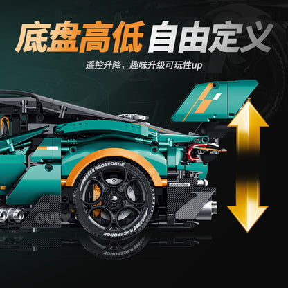 GULY 1:8 Electroplated Sports Car Model Kit 10647 - 800主图-5.jpg