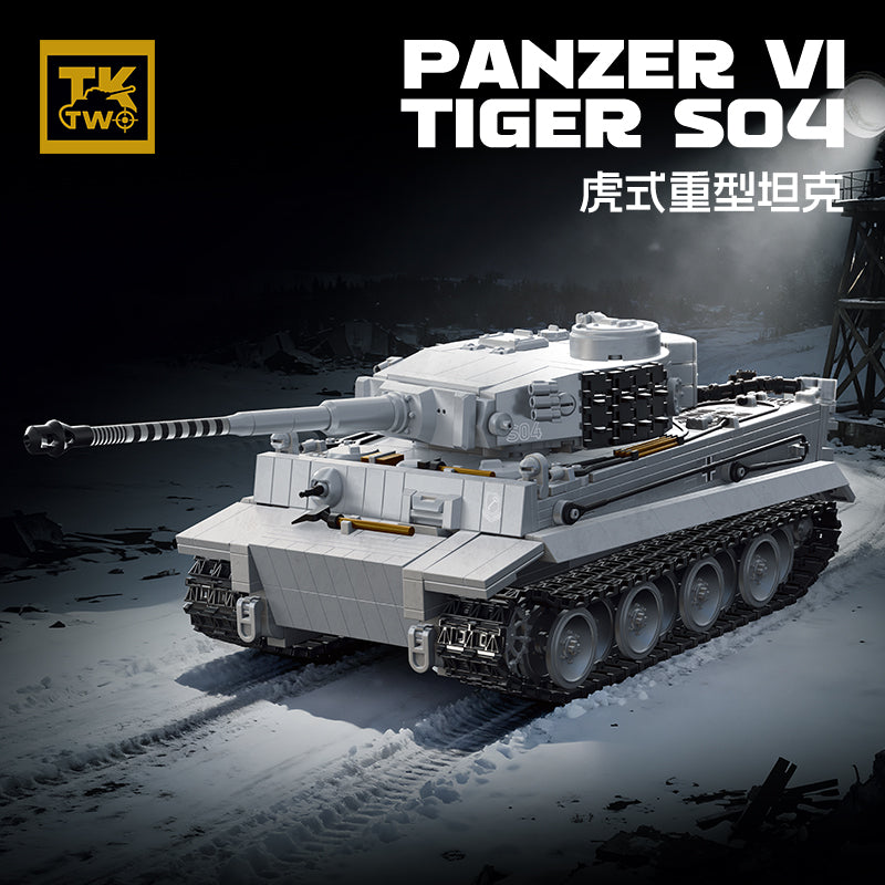 TK Two Tiger I Heavy Tank Model Kit - 主图800x800-1-2.jpg