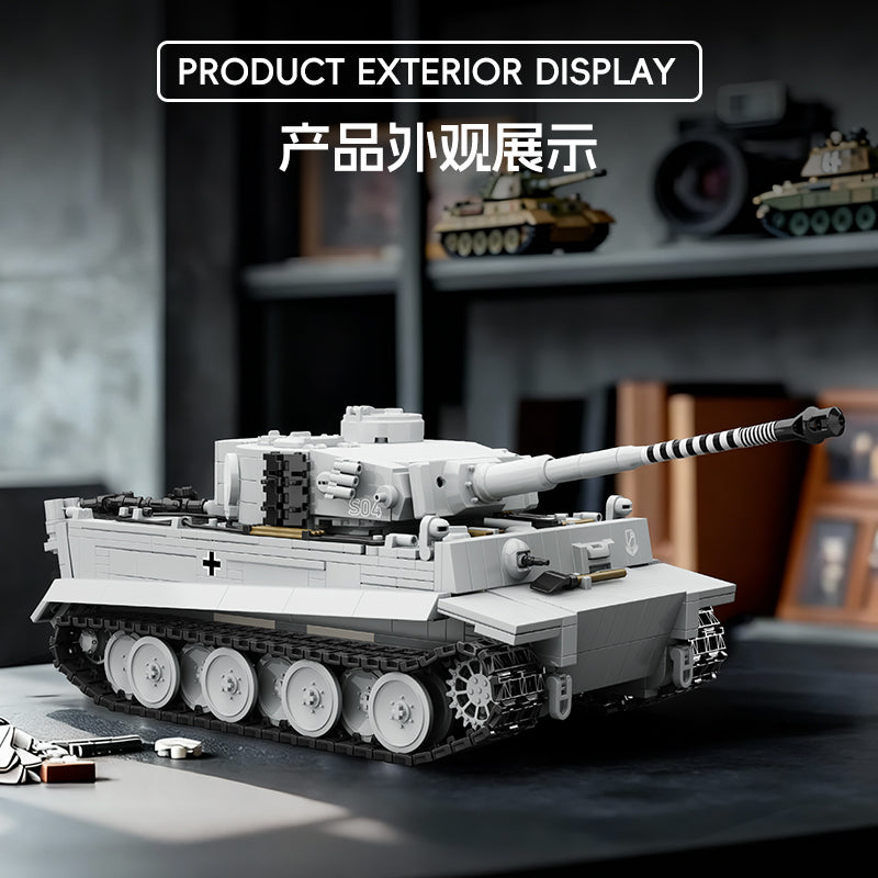 TK Two Tiger I Heavy Tank Model Kit - 主图800x800-2.jpg