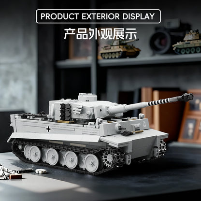 TK Two Tiger I Heavy Tank Model Kit - 主图800x800-2.jpg