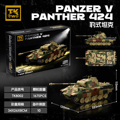 TK Two Panther Tank Model Kit SKU image - 800x800-sku.jpg