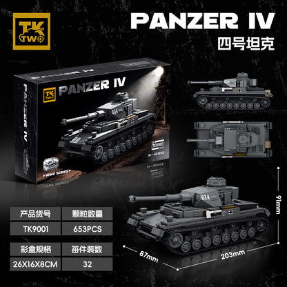TK Two Panzer IV Tank Model Kit SKU image - 800x800-sku.jpg