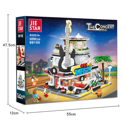 JIESTAR Concert Hall Building Block Set - 89105-4.jpg