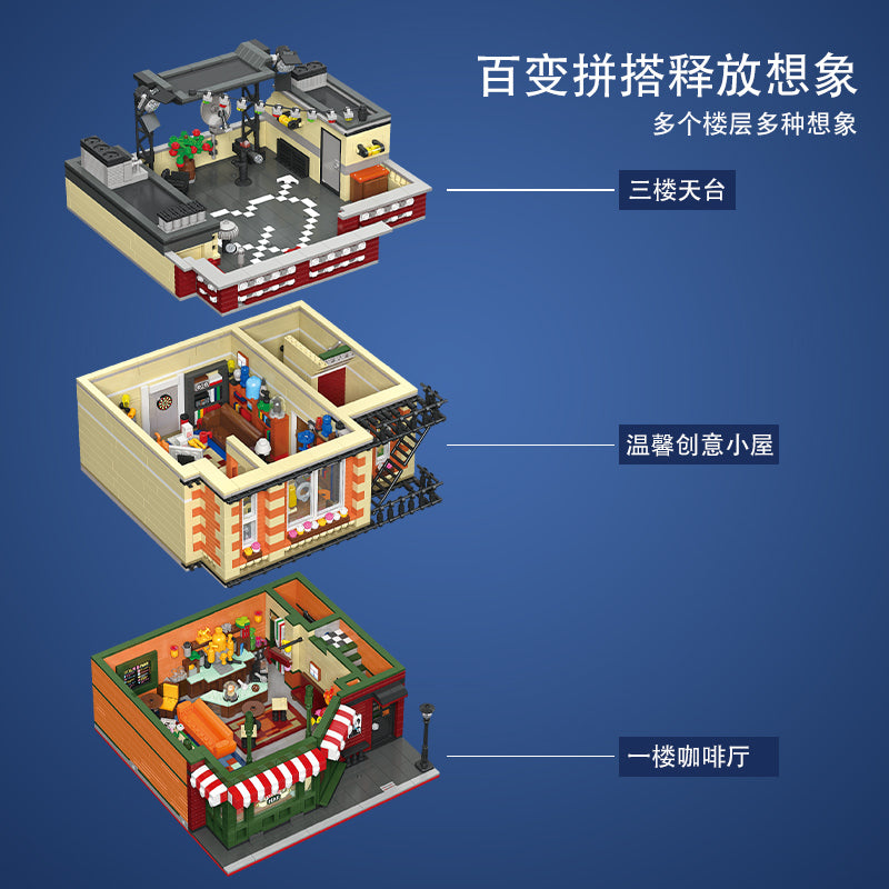 JIESTAR The Big Bang Theory (Creation House) Building Block Set - 89106-5.jpg