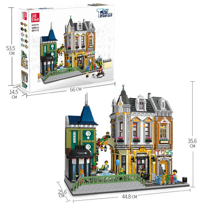 JIESTAR Street View Building Block Set 89112 - 89112-3.jpg