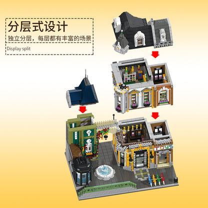 JIESTAR Street View Building Block Set 89112 - 89112-4.jpg