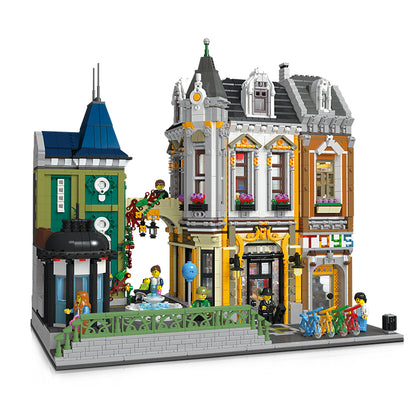 JIESTAR Street View Building Block Set 89112 - 89112-白底.jpg