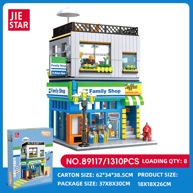 JIESTAR Street View Building Block Set 2-Pack SKU image - 89117-sku.jpg