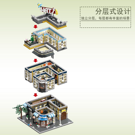 JIESTAR Hat Store Building Block Set - 89121-白底.jpg