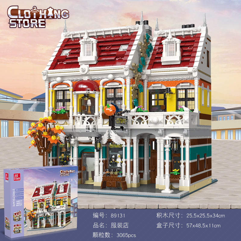 JIESTAR Clothing Store Building Block Set SKU image - 89131-sku.jpg