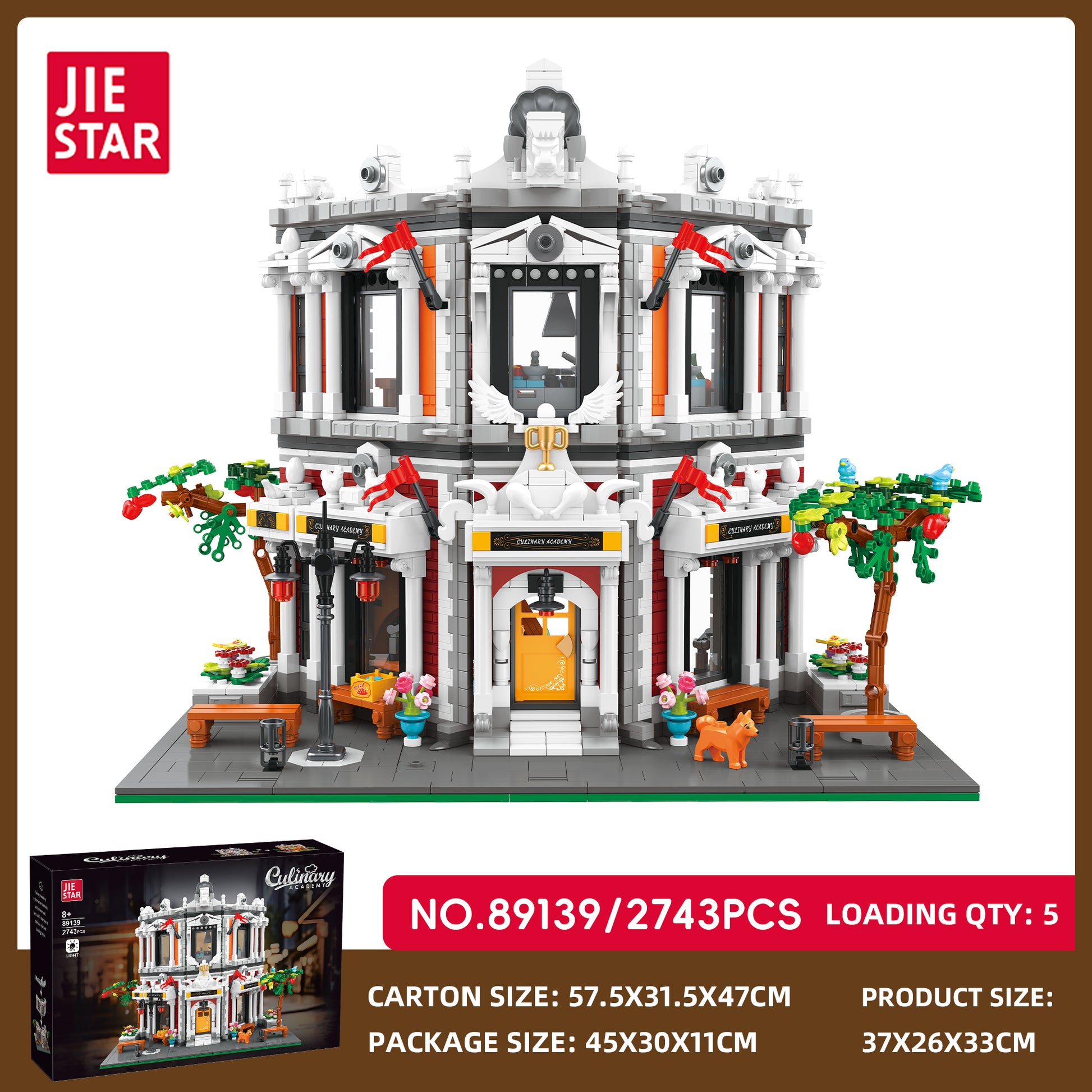 JIESTAR Culinary Academy Building Block Set SKU image - 89139-sku.jpg