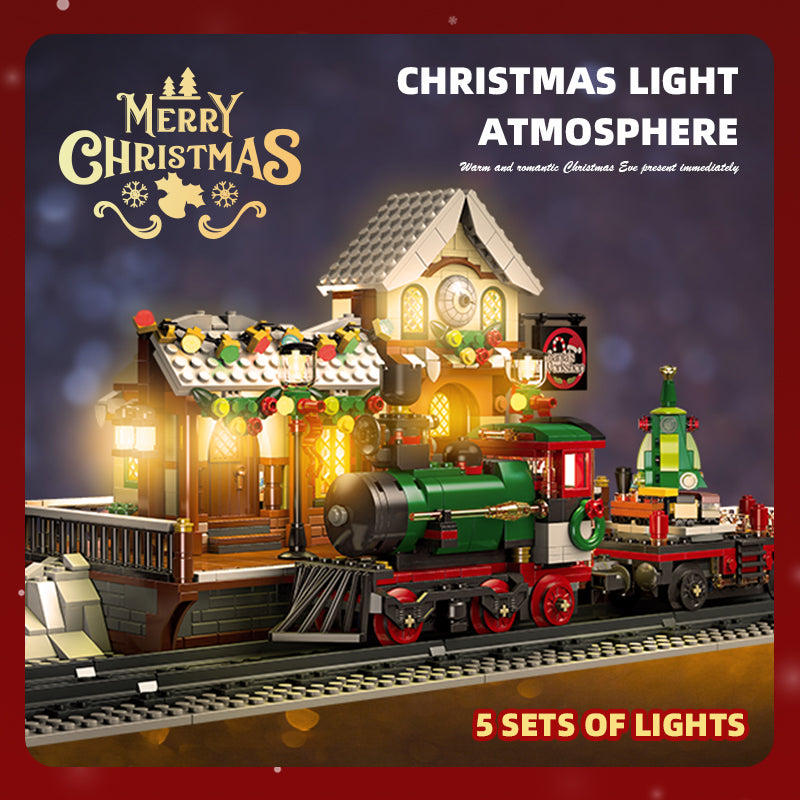 JIESTAR Christmas Winter Train Station Building Block Set - 89142-3.jpg