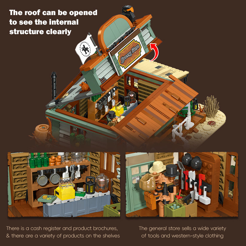 JIESTAR 西部杂货店 Building Block Set - 89144-2.jpg