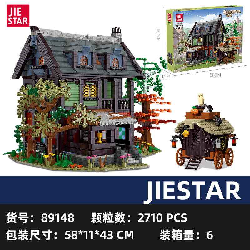JIESTAR Medieval Inn Building Block Set SKU image - 89148-sku.jpg