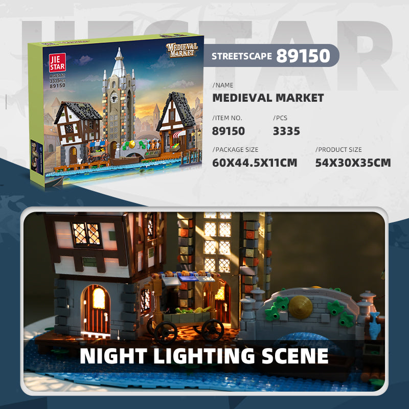 JIESTAR Medieval Market Building Block Set - 89150-3.jpg