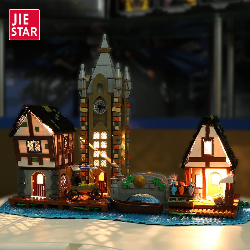 JIESTAR Medieval Market Building Block Set - 89150-5.jpg