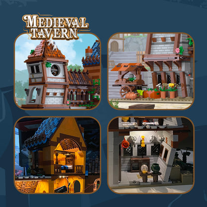 JIESTAR Medieval Tavern Building Block Set - 89151-3.jpg