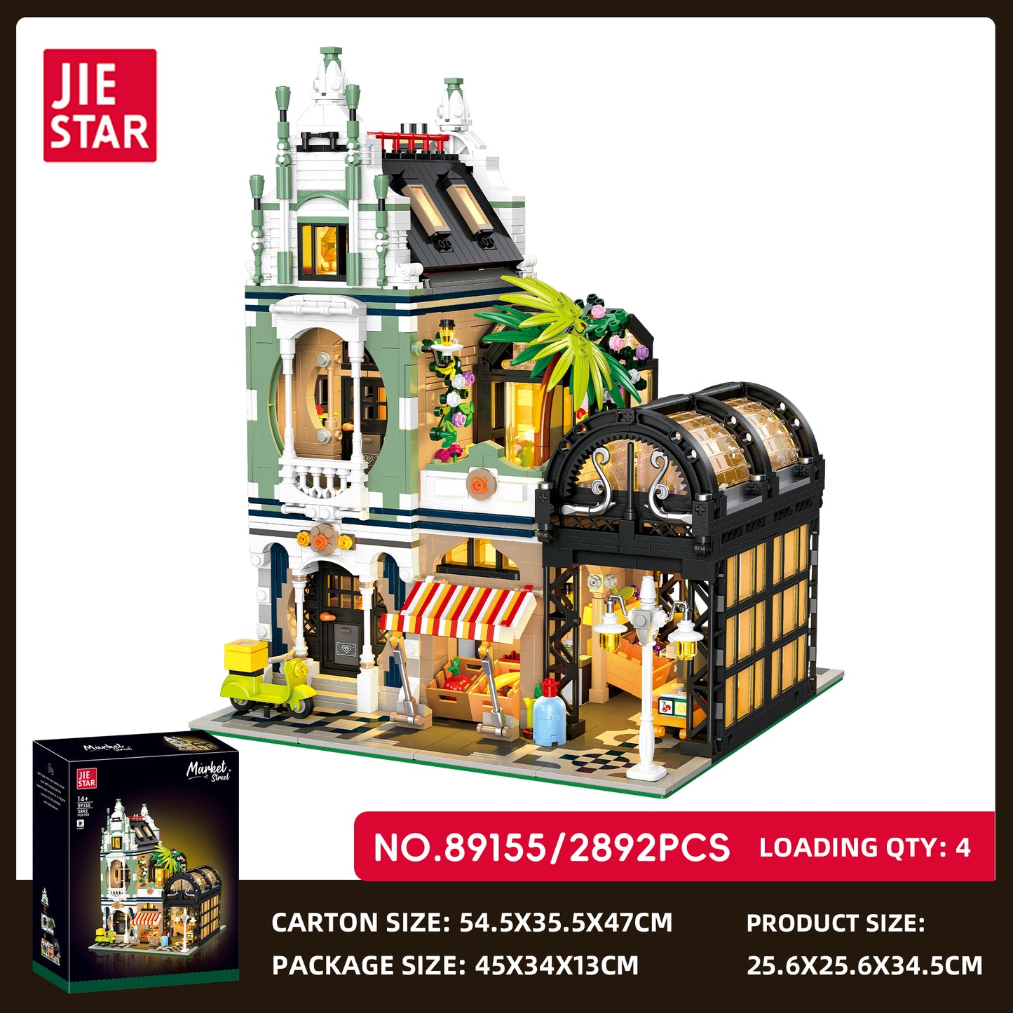 JIESTAR Market Street Modular Building Set SKU image - 89155-sku.jpg