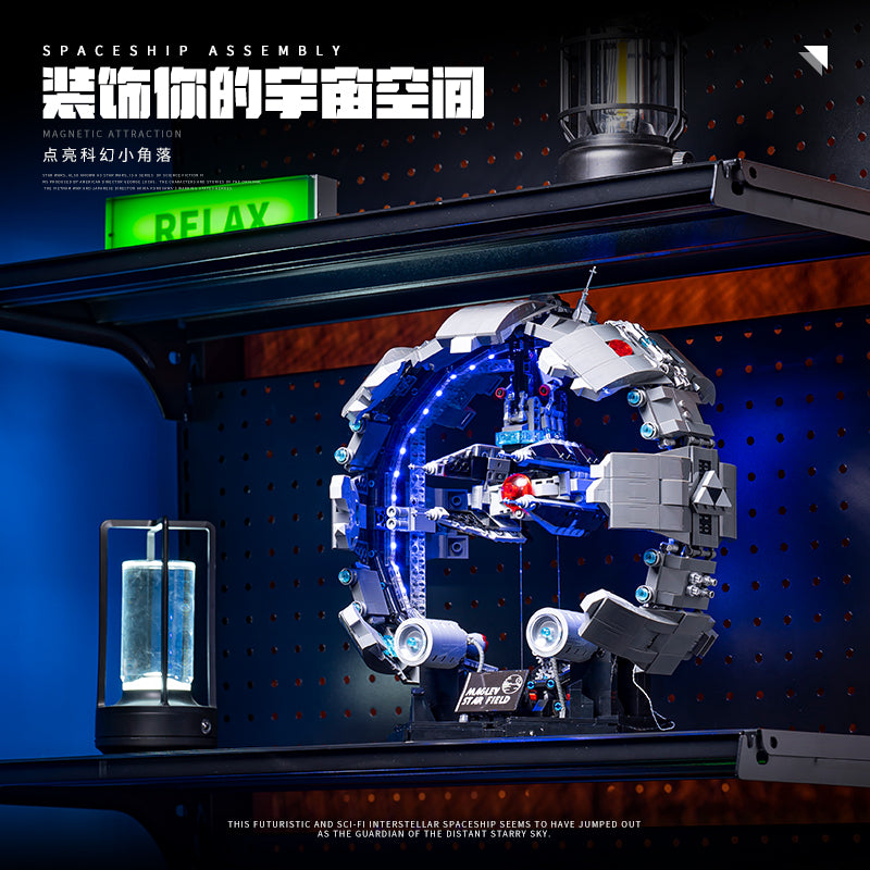 JIQI Floating Space Fighter Model Kit JQ1166 - 8.jpg