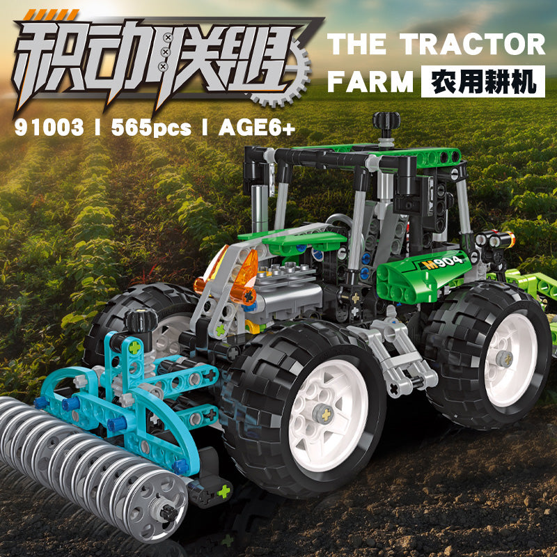 JIESTAR Agricultural Rake Building Block Set - 91003-2.jpg