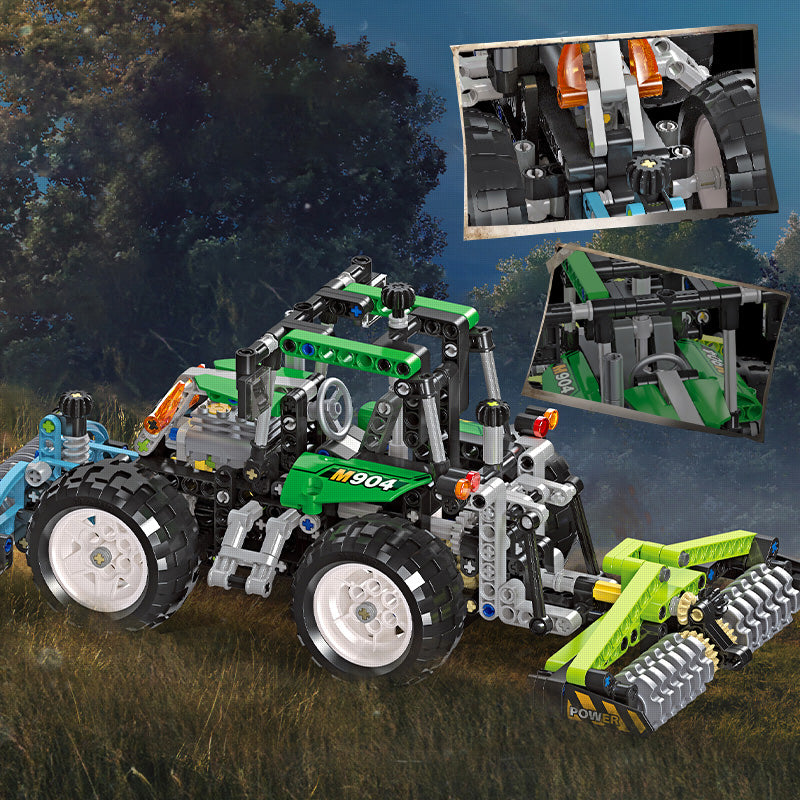 JIESTAR Agricultural Rake Building Block Set - 91003-3.jpg