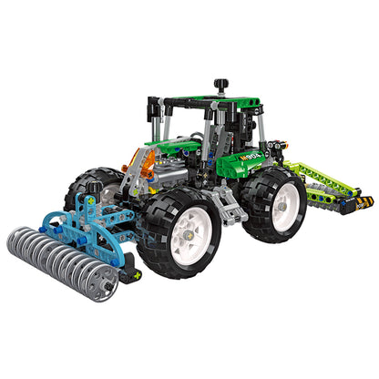 JIESTAR Agricultural Rake Building Block Set - 91003-白底.jpg
