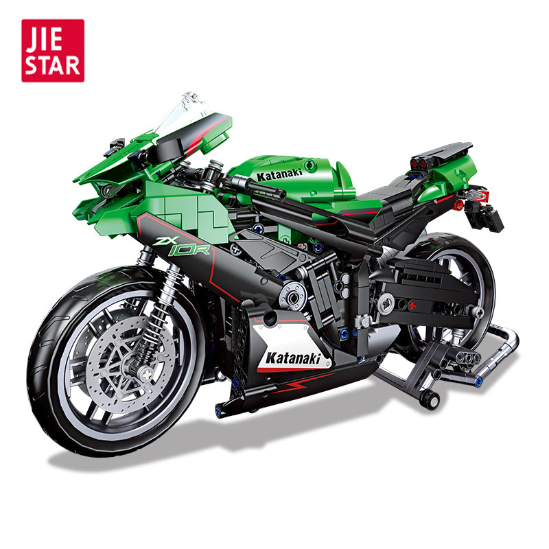 JIESTAR Ninja Zx-10R Building Block Set - 91023-白底.jpg