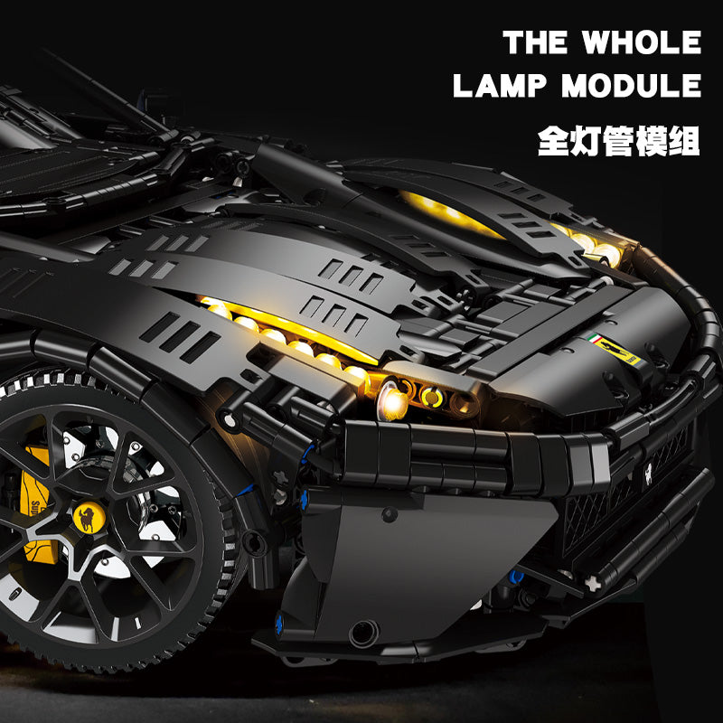 JIESTAR Sports Car F12 Building Block Set - 91102-4.jpg