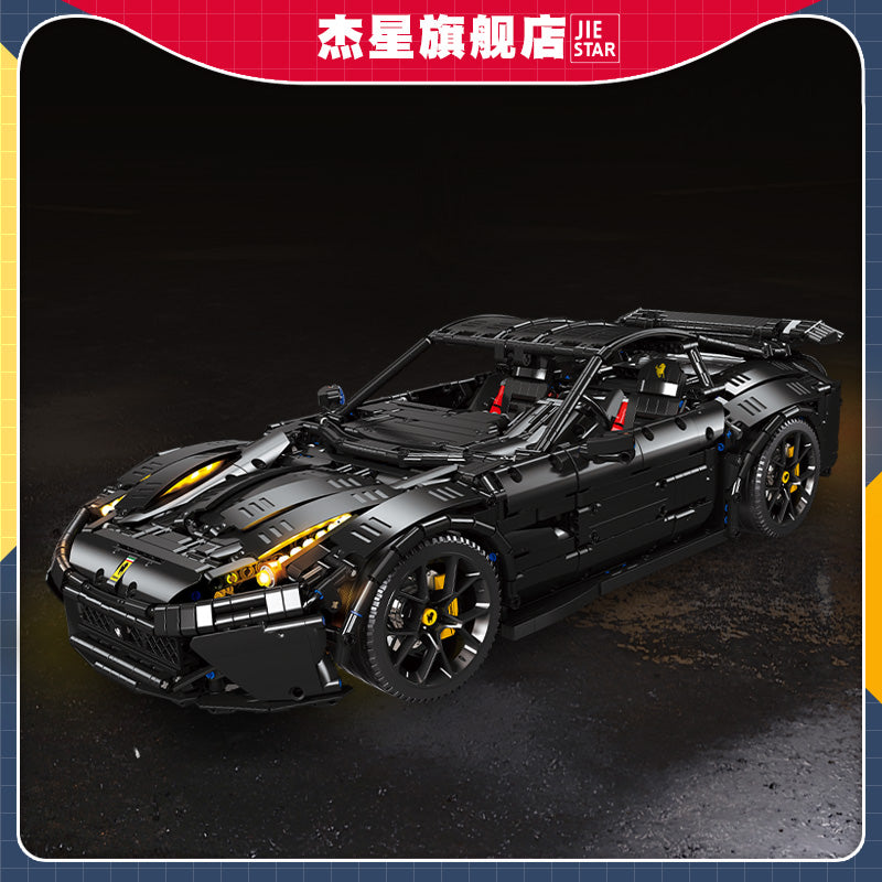 JIESTAR Sports Car F12 Building Block Set - 91102-5.jpg