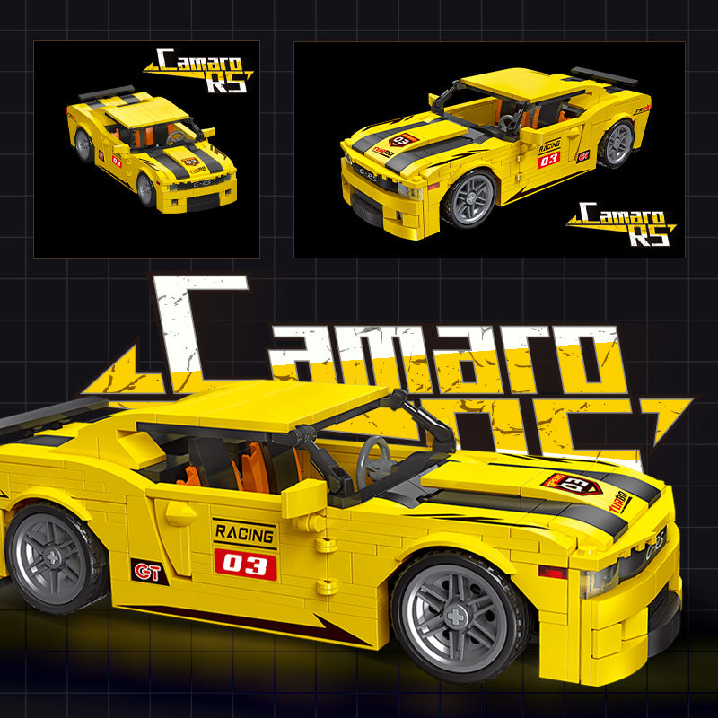 JIESTAR Camaro Rs Building Block Set - 92009-4.jpg