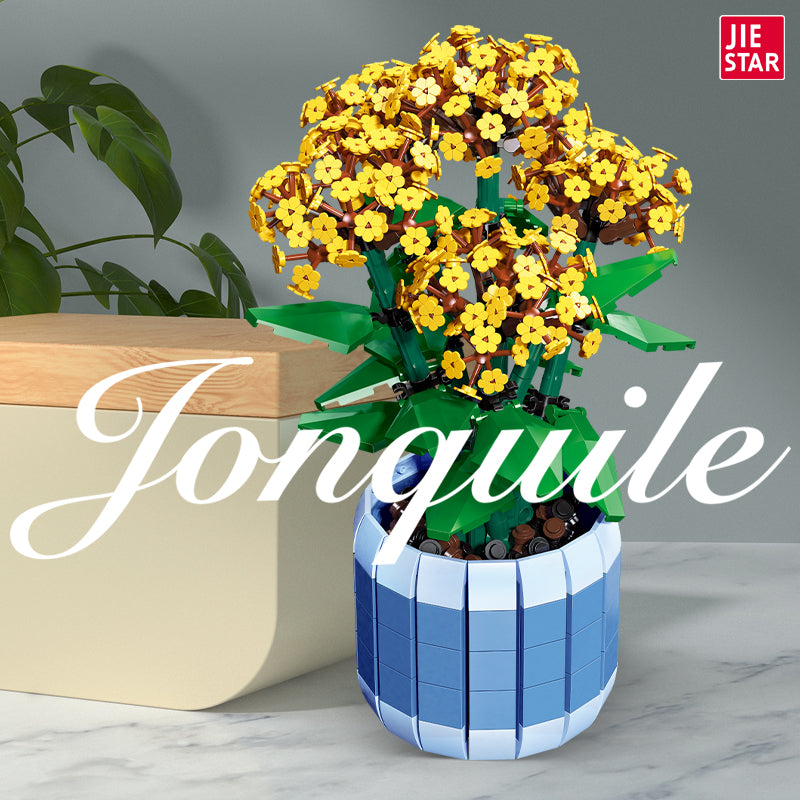 JIESTAR Longevity Flower Building Block Set - 92364-1.jpg