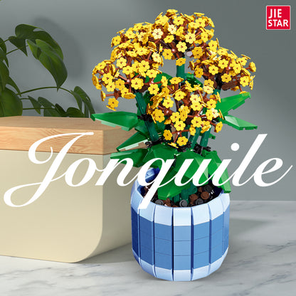 JIESTAR Longevity Flower Building Block Set - 92364-1.jpg