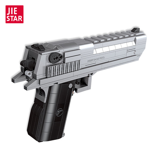 JIESTAR Desert Eagle Building Block Set - 92400-白底.jpg